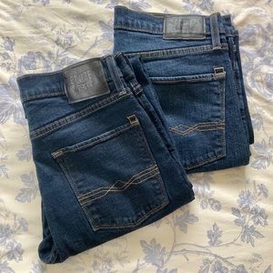 2 Pairs of Levi’s Denizen 232 Slim Straight Fit size W33 L32